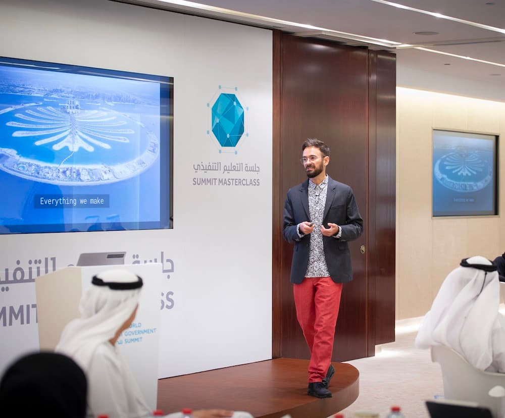 Speaking at World Government Summit in Dubai 2018